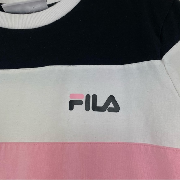 Fila Pink, Black and white T-Shirt Size M - Picture 2 of 7